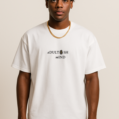 AM Oversized Graphic Cotton T-shirt