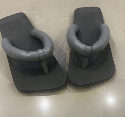 Leather Flip Flop Slip-ons